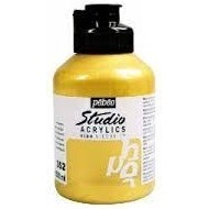 Gold 500ml Acrylic High Viscosity Paints Studio Pebeo French